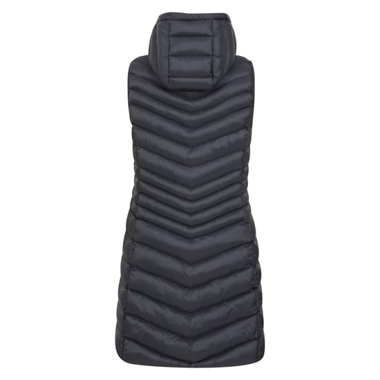Mountain Warehouse Womens/Ladies Florence Padded Long Gilet (Black) - Image 2