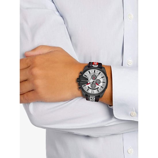 Diesel Mega Chief Men's Black Watch DZ4512 - Image 3