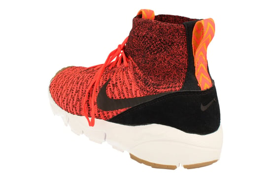 Nike Air Footscape Magista Flyknit Mens Red Trainers - Image 2