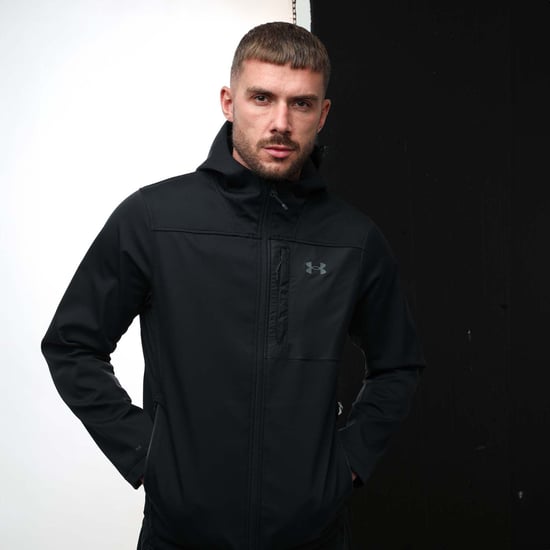 Men's Under Armour Storm ColdGear Shield Hooded 2.0 Jacket in Black - Image 5