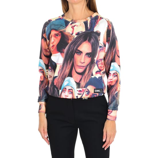 Women's long sleeve round neck sweatshirt 15S2LJ24