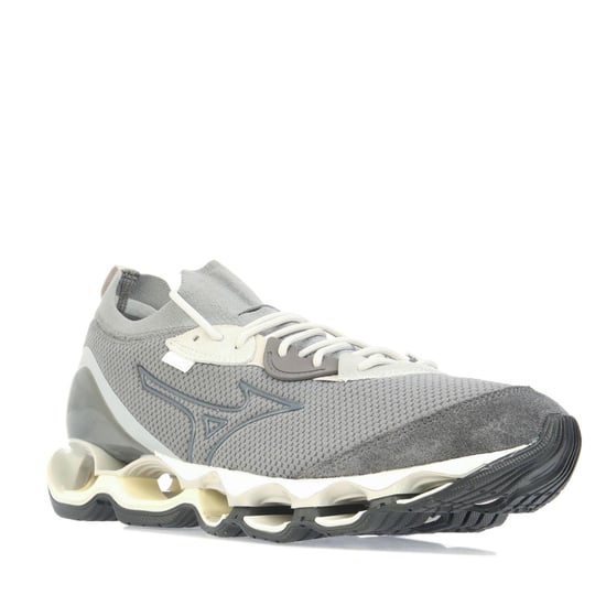 Mizuno Wave Prophecy Beta Mens Grey Trainers