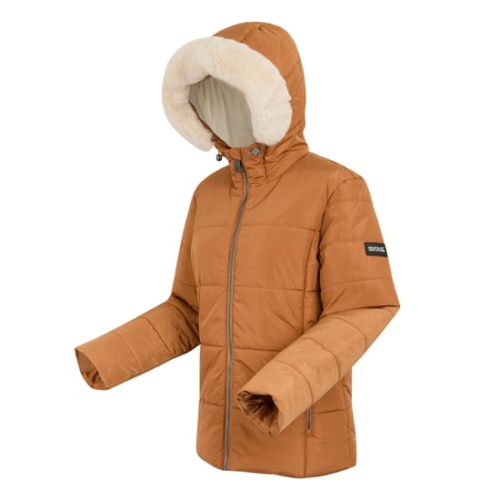 Regatta Womens/Ladies Winnie Quilted Jacket (Bran Brown) - Image 3