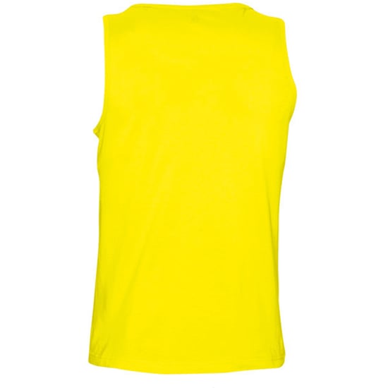 SOLS Mens Justin Sleeveless Tank / Vest Top (Lemon) - Image 2