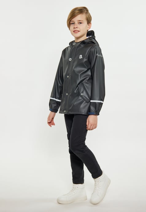 Schmuddelwedda raincoat black - Image 2