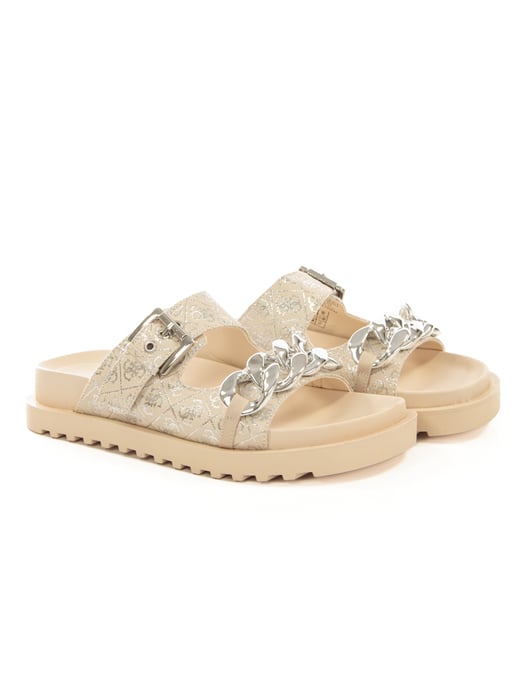 Sandalia Guess Fatema Logo 4G para mujer - Image 1
