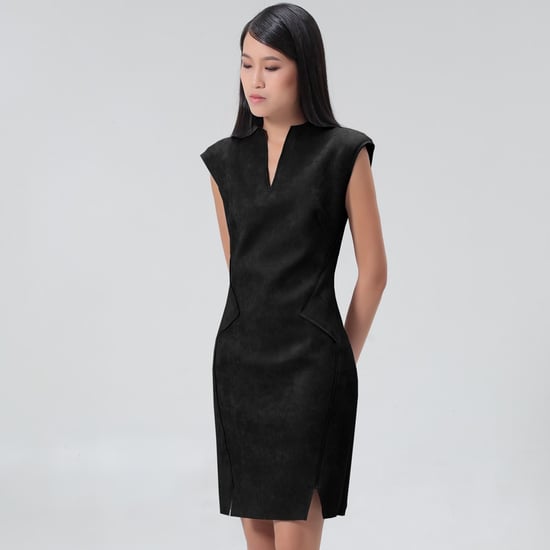 Suede Tailor Dress - Image 2
