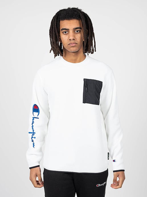 Sudadera Champion Hombre Blanco - Image 3
