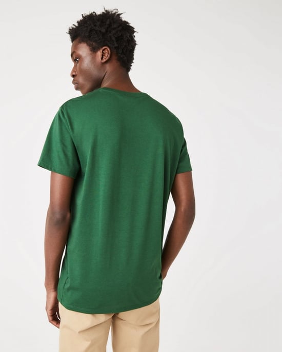 Lacoste Mens Crew Neck Pima Cotton Jersey T-shirt