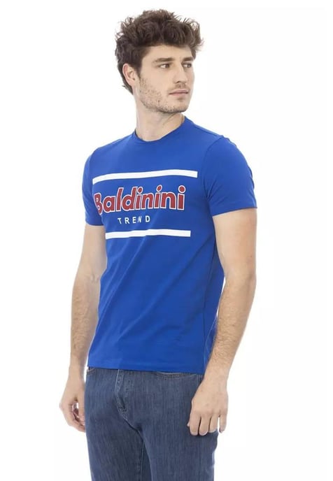 Baldinini Trend Men's Blue Cotton T-Shirt
