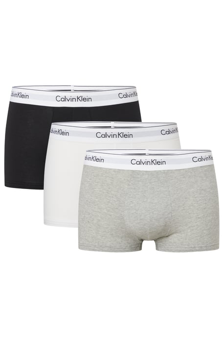 Calvin Klein Paquete de 3 Trunks Modernos de Algodón Elástico para Hombre - Image 1