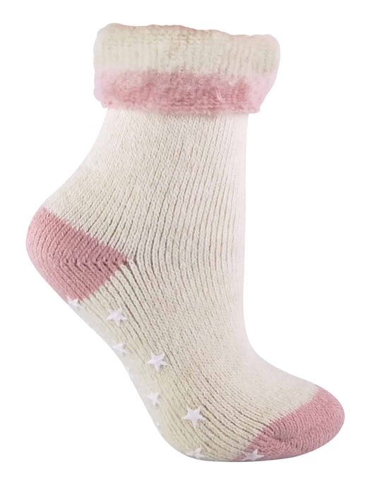 Calcetines térmicos de lana de alpaca con pinzas para mujer - Image 1