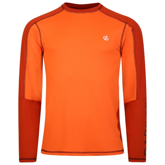 Dare 2B Mens Exchange III Thermal Base Layer Set (Puffins Orange/Brown) - Image 1