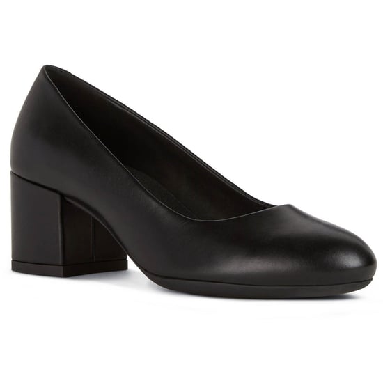 Geox D ELEANA A Leather Bovine Full Grain Women's Black Heels - Image 1