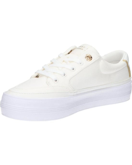 Deportivas de mujer Tommy hilfiger en beige - Image 2