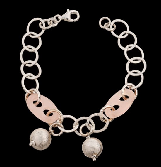 Orphelia Women's 925 Sterling Silver Bracelet - Silver ZA-1815 - Image 4