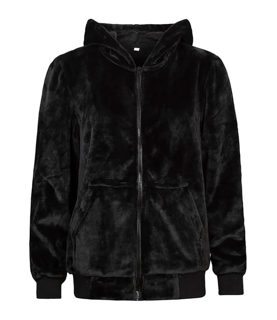Heat Holders - Sudadera con capucha Soul Warming Soft Fleece Lounge para hombre - Negra - Image 1