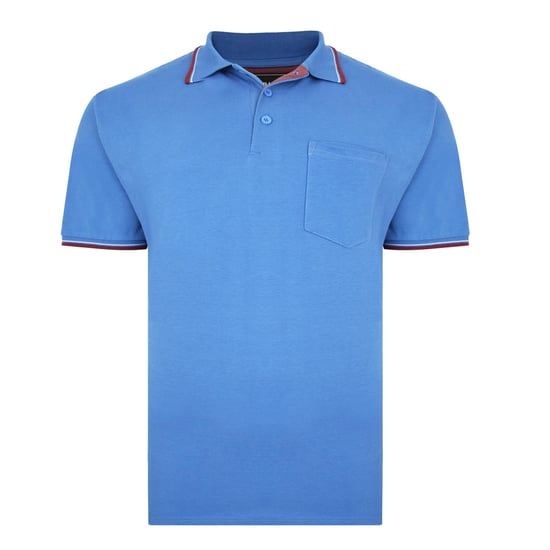 Kam Mens Plus Size Polo Shirt Big and Tall T-shirt