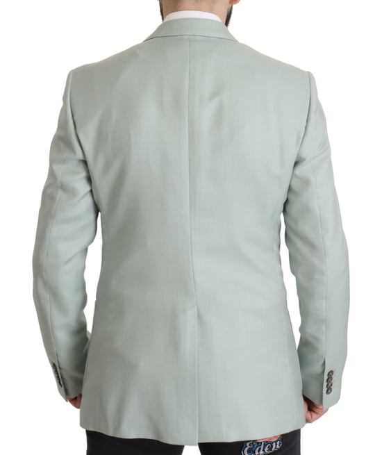 Blazer de Cachemira Verde para Hombre de Dolce & Gabbana - Image 3