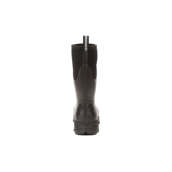 Muck Boots Arctic Ice Mid AGAT Rubber Black Wellington Boots - Image 2