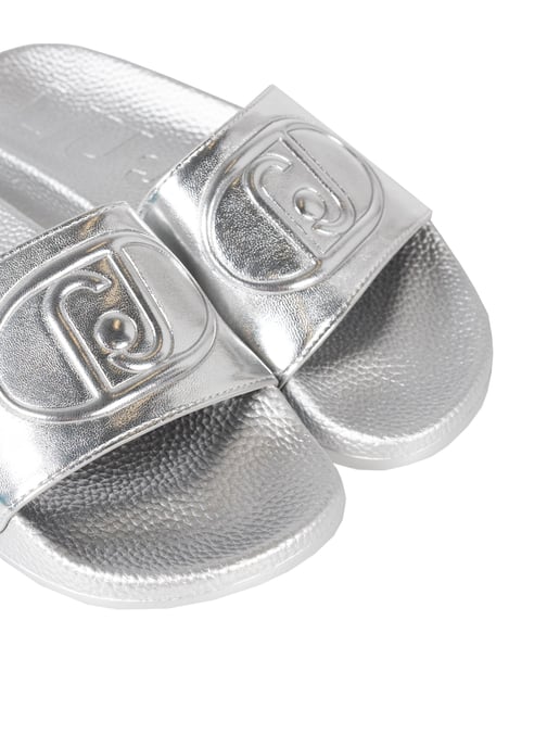 Liu Jo Chancletas Kos 1 de mujer Plata - Image 5