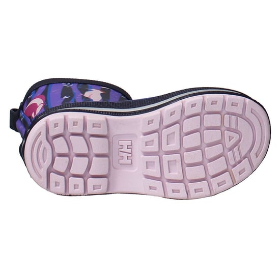 Helly Hansen JK Splash Print Purple Kids Boots