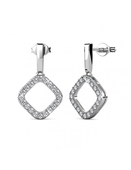 Pendientes Irina - Plata y Cristal - Image 1