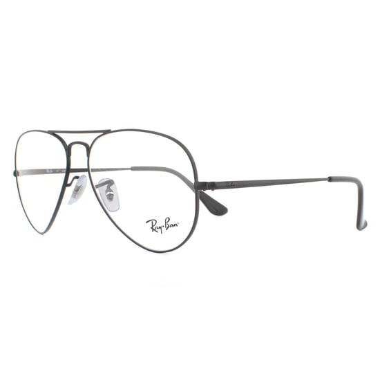 Montura de gafas Ray-Ban RX6489 2503 negra para hombres y mujeres - Image 2