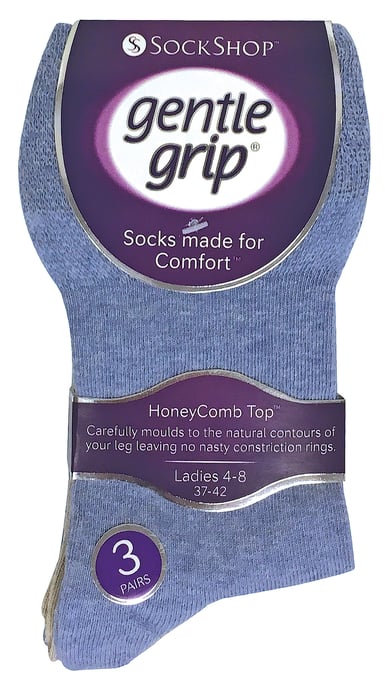 Gentle Grip - 6 Pares Calcetines No Elásticos Gentle Grip - LGG73 - Image 2