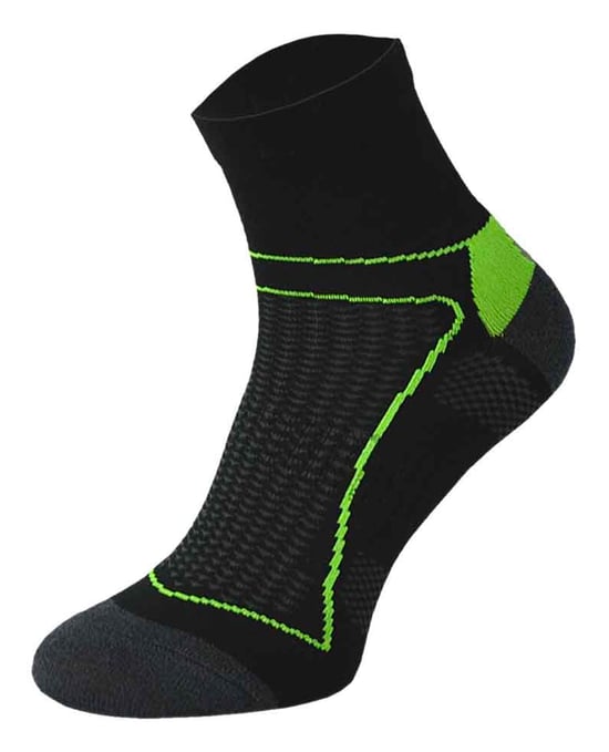COMODO - Calcetines Ciclismo Neon Alta Visibilidad para Bicicleta | Hombre y Mujer | Calcetines Tobilleros Luminosos para Verano - Image 1