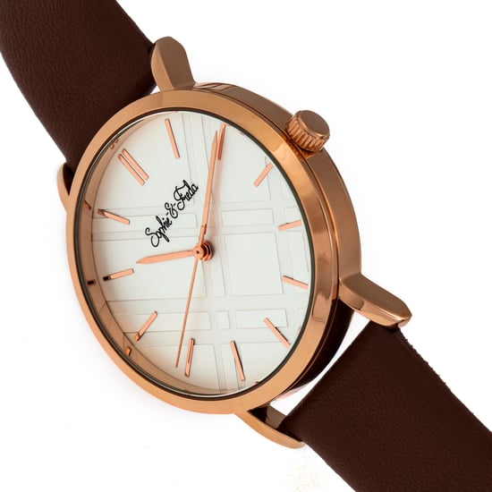Sophie and Freda Budapest Leather-Band Watch