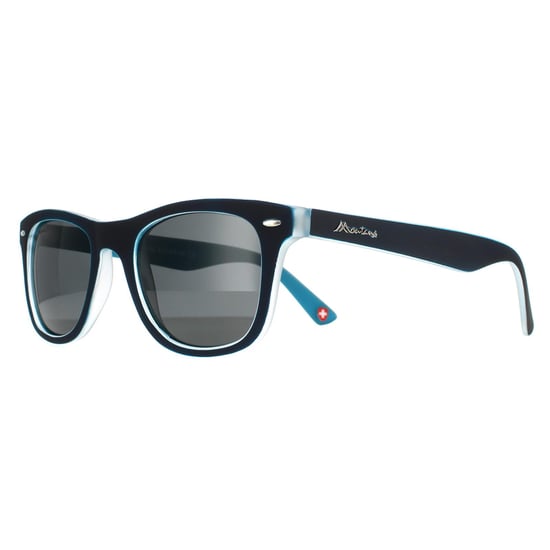 Montana Square Unisex Black Blue Rubbertouch Grey Polarized MP41 Sunglasses