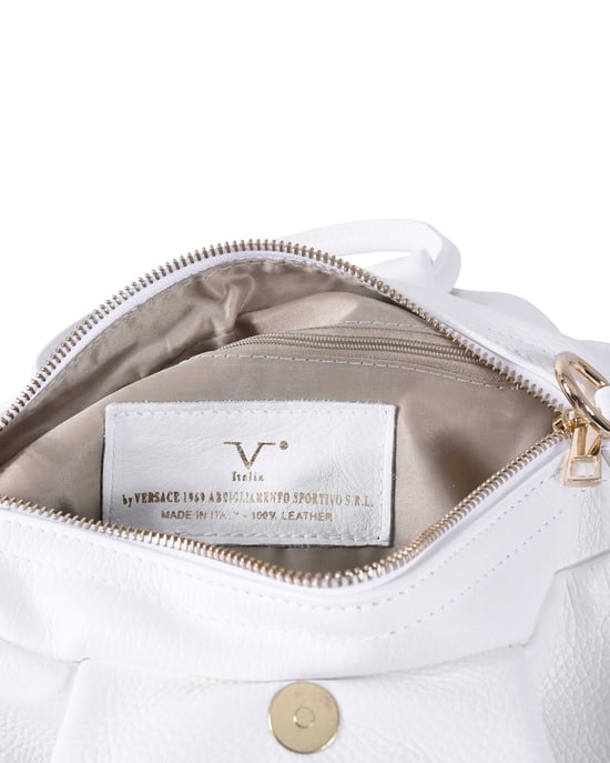 V Italia Bolso de Mano para Mujeres V10312 DOLLARO BIANCO - Image 6