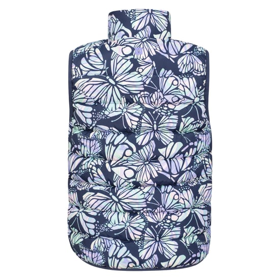 Mountain Warehouse Childrens/Kids Rocko Butterfly Padded Gilet (Purple) - Image 2