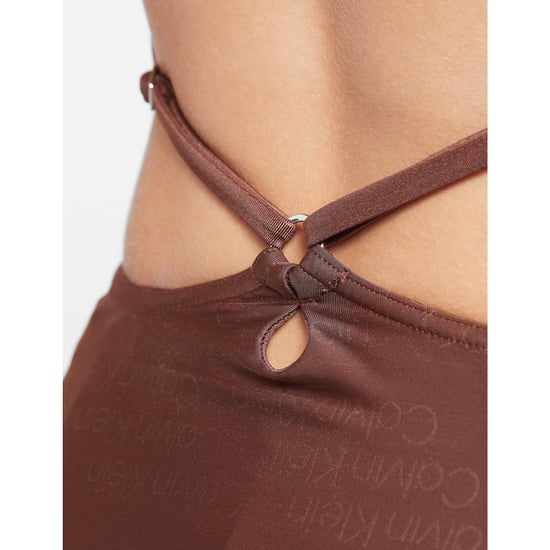 Women's Calvin Klein One Piece Swimsuit in Brown