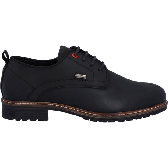 Hunter Jura Leather Men's Black Lace-Up Shoes - Image 6