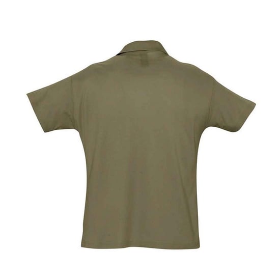 SOLS Mens Summer II Polo Shirt (Army) - Image 2