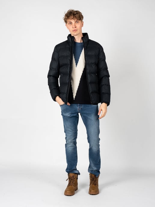Chaqueta Geox Levico Hombre Negro - Image 5