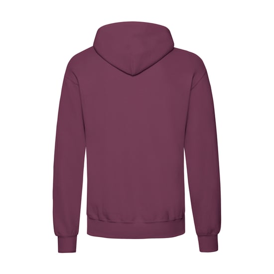 Fruit of the Loom Mens R Hoodie (Burgundy) - Image 2