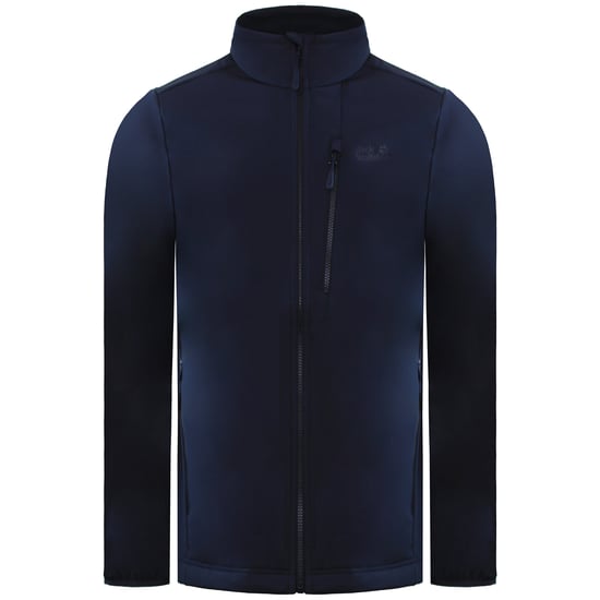 Jack Wolfskin Whirlwind Mens Navy Softshell Jacket