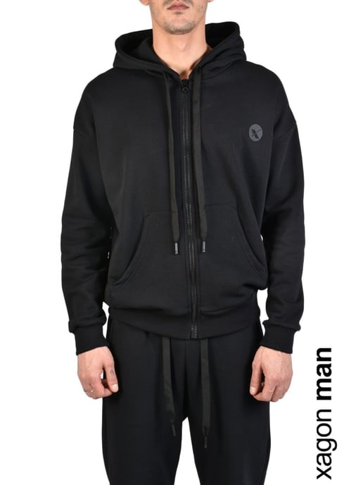 Xagon Man Sudadera Polar Hombre Negro - Image 6