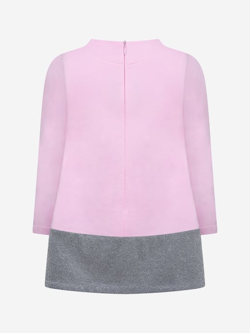Simonetta Girls & Silver Glitter Dress