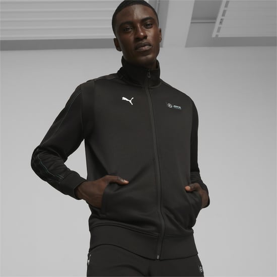 PUMA Mens Mercedes-AMG PETRONAS MT7 Motorsport Track Jacket - Image 1