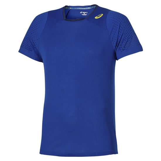 Asics Athlete Cooling Mens Blue T-Shirt