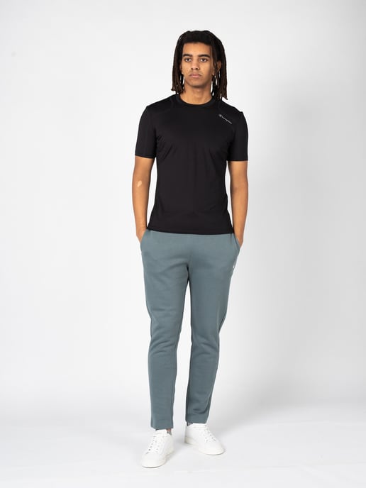 Champion T-Shirt Tech Quick-Dry del hombre negro - Image 2