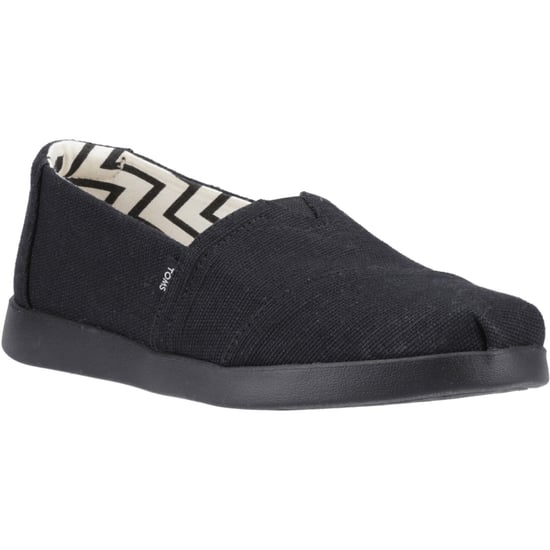 TOMS Alpargata Plus Jute Women's Black/Black Espadrilles - Image 1