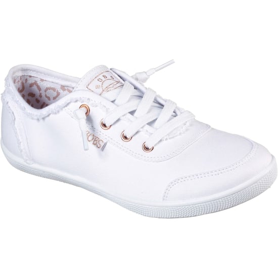Skechers BOBS B Cute Cotton Women's White Trainers - Image 1