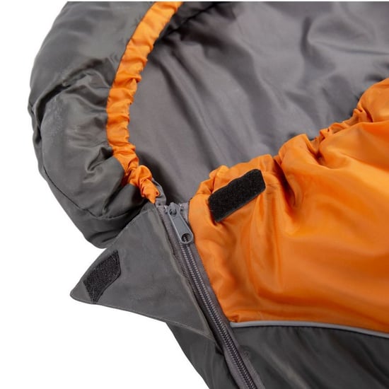 Trespass Childrens/Kids Bunka Sleeping Bag (Carrot) - Image 3