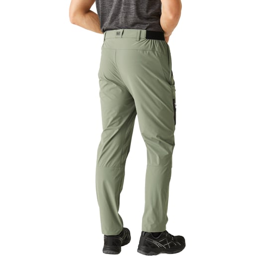 Regatta Mens Travel Light Packaway Trousers (Agave Green) - Image 5