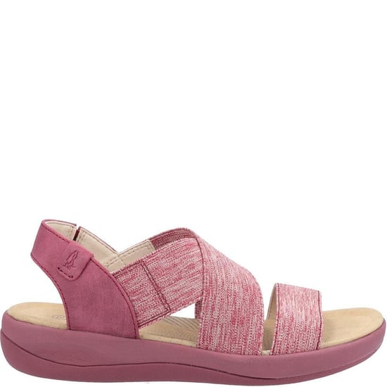 Hush Puppies Womens/Ladies Sophia Sandals (Red/Beige) - Image 3